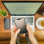 страница спортивного блога открывается на телефоне